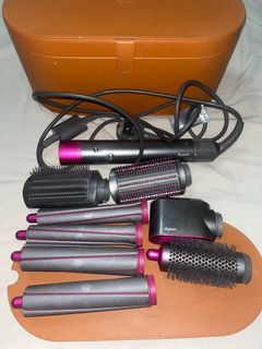 Dyson Airwrap Hair multi-styler and dryer Complete Long (Nickel / Fushia)
