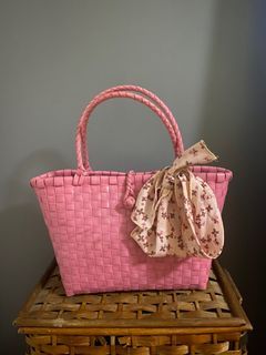 Egg Pink Beach Bag