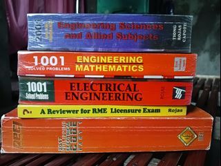Electrical Engineering Books (REE & RME Reviewers, PEC 2017)