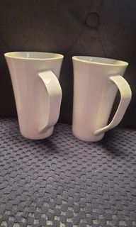 Ethos English tea tall mug/latte mug ceramic 6x4" 2 pcs available