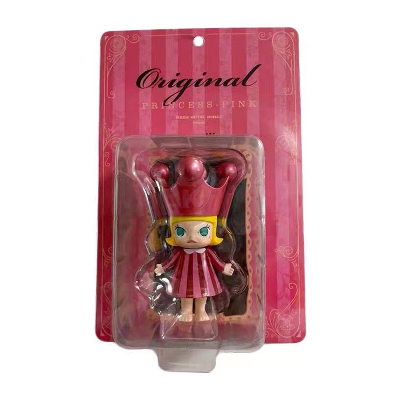 Molly princess MEGA  MOLLY　popmart Pop mart Mega Royal Molly Original Princess Pink 400%
