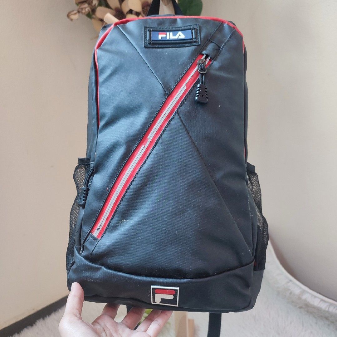 FILA Waterproof Backpack Motorcycle Riding Bag Men s Fashion Bags Backpacks on Carousell