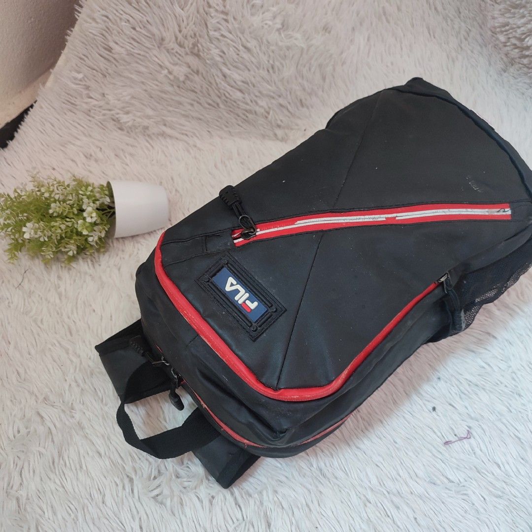 FILA Waterproof Backpack Motorcycle Riding Bag Men s Fashion Bags Backpacks on Carousell