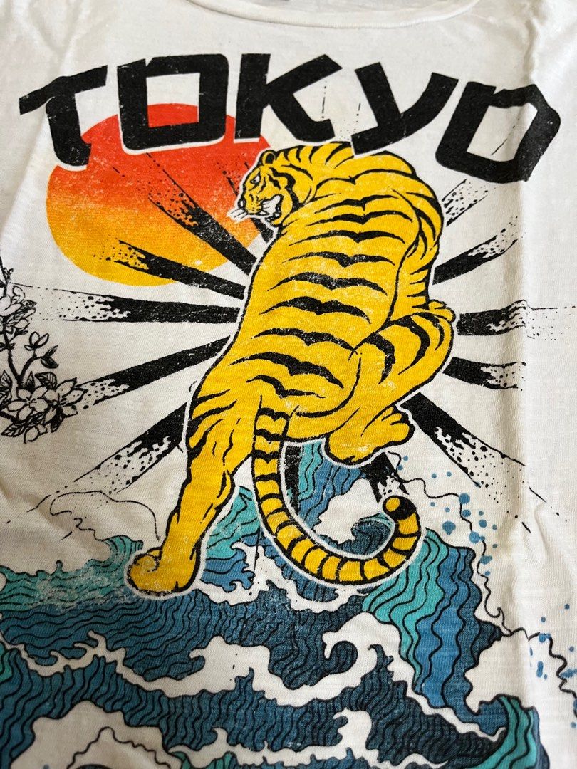 Forever 21 Graphic Shirt (Tokyo) (Category: Shirts) located in Quezon City. Submitted by minguinnn (Listing ID 1303279857, Image 3). Description: rfs: decluttering closet ✨ fits small to medium .