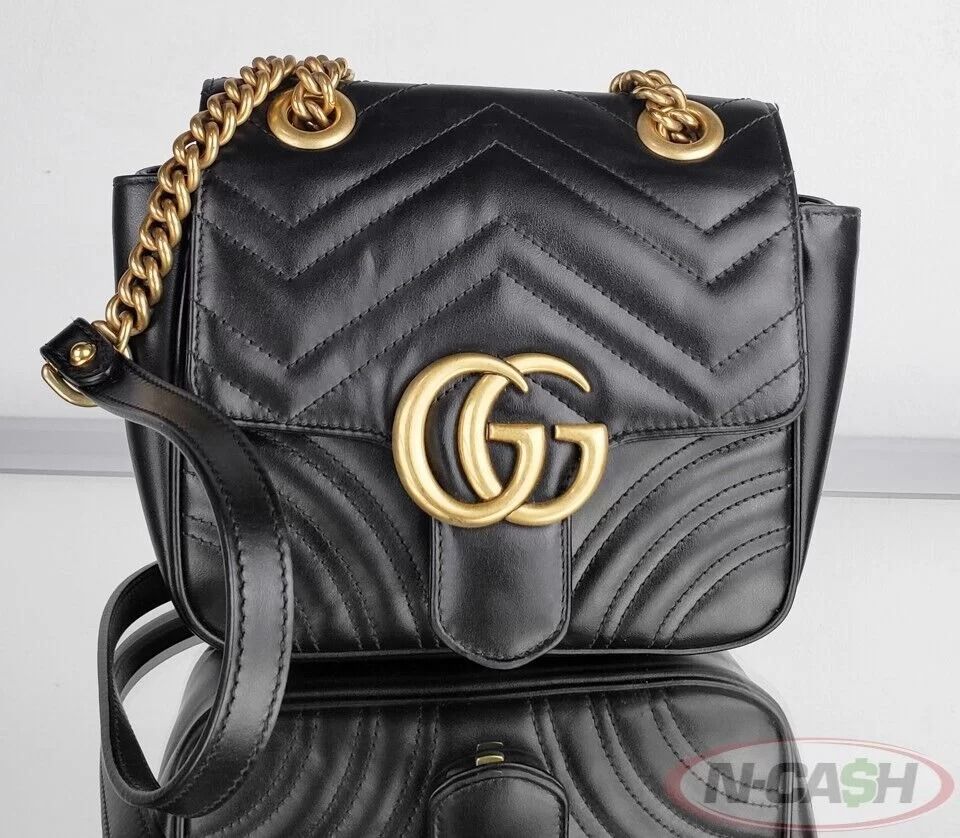 Gucci gg marmont mini quilted leather shoulder bag store