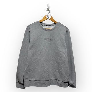 Guess Midlogo Gray Sweater