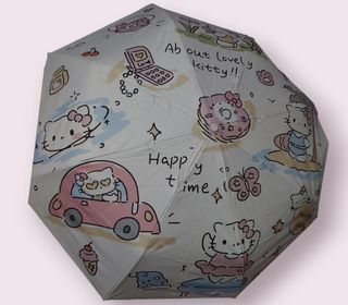 Hello Kitty White Umbrella