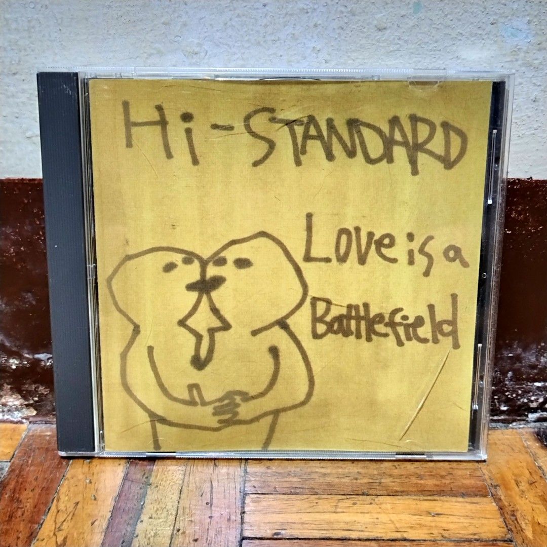Hi-Standard - Love Is A Battlefield EP CD, Hobbies & Toys, Music 