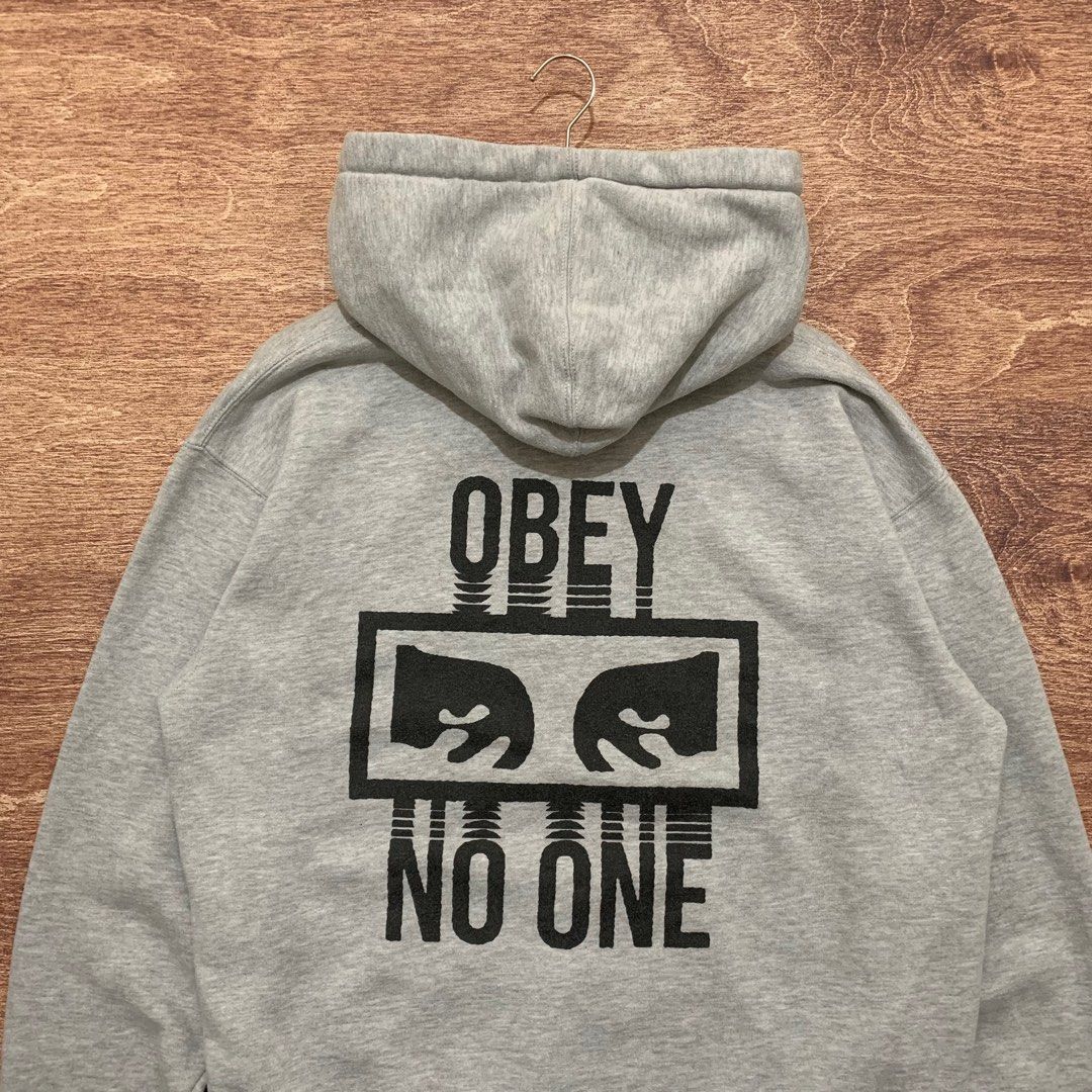 Obey no one hoodie store