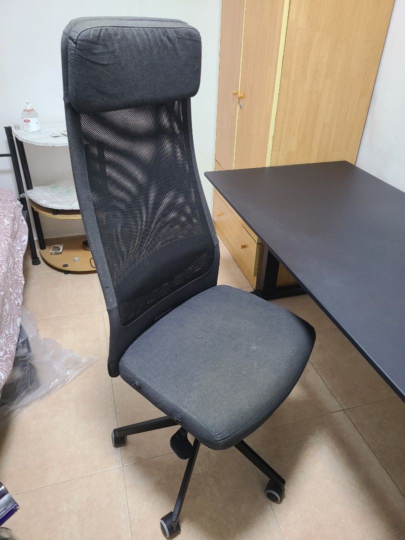 Ikea Markus, Furniture Home Living, Furniture, Chairs on Carousell