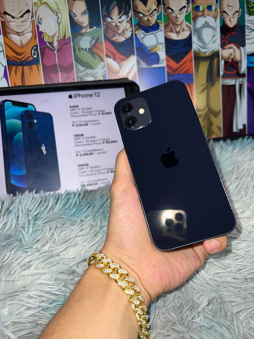 IPHONE 12 (Category: iPhone 12 Series) located in Quezon City. Submitted by mubrogadgets (Listing ID 1303353197, Image 3). Description: IPHONE 12 64 gb Price:16k nlang 🔥 Details: ✅ NTC Approved ✅ Local Purchase ✅ No Apple ID Issue ✅ No Issue ✅ No History of Repair ✅ 100% Original All Parts ✅ No Dents/Scratch Smooth ✅ All Working Face ID and True tone ✅ Battery Health 96% still original FOR PICK UP OR DELIVERY ONLY 📌qc Commomwealth market 📌open