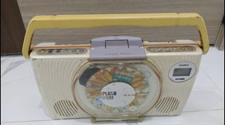 Japan Casio retro radio with cd player
