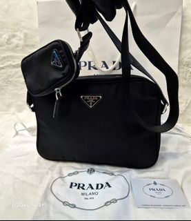 ☆JUST ARRIVED!☆ Authentic Prada × Adidas Renylon Men's Sling Bag