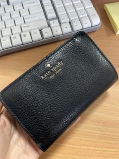 Kate spade black bifold wallet