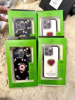 KATE SPADE FLORAL WALTZ / HEART /  Stability Ring iPhone 15 PRO / 15 Pro Max