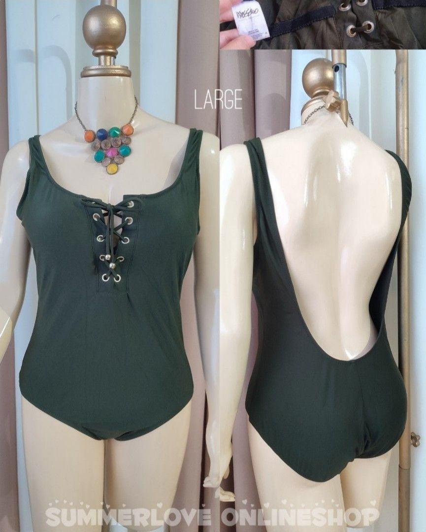 L Mossimo One Piece Swimsuit Women s Fashion Swimwear Bikinis Swimsuits on Carousell
