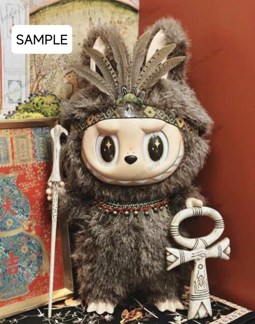 labubu 約58cm HOW2WORK MANEKI LABUBU By KASING LUNG VINYL Figure Sofubi H