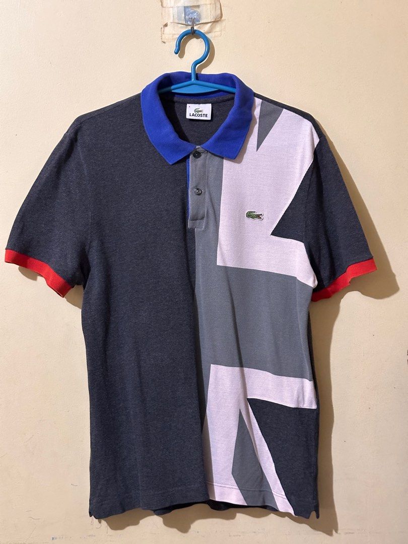 Lacoste Polo Shirt Size 4 Men s Fashion Tops Sets Tshirts Polo Shirts on Carousell
