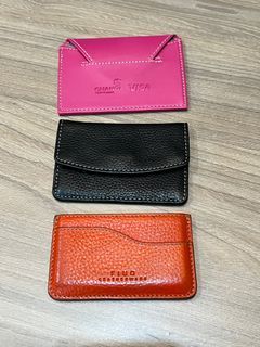 Leather Cardholders (Fino, Toffee)