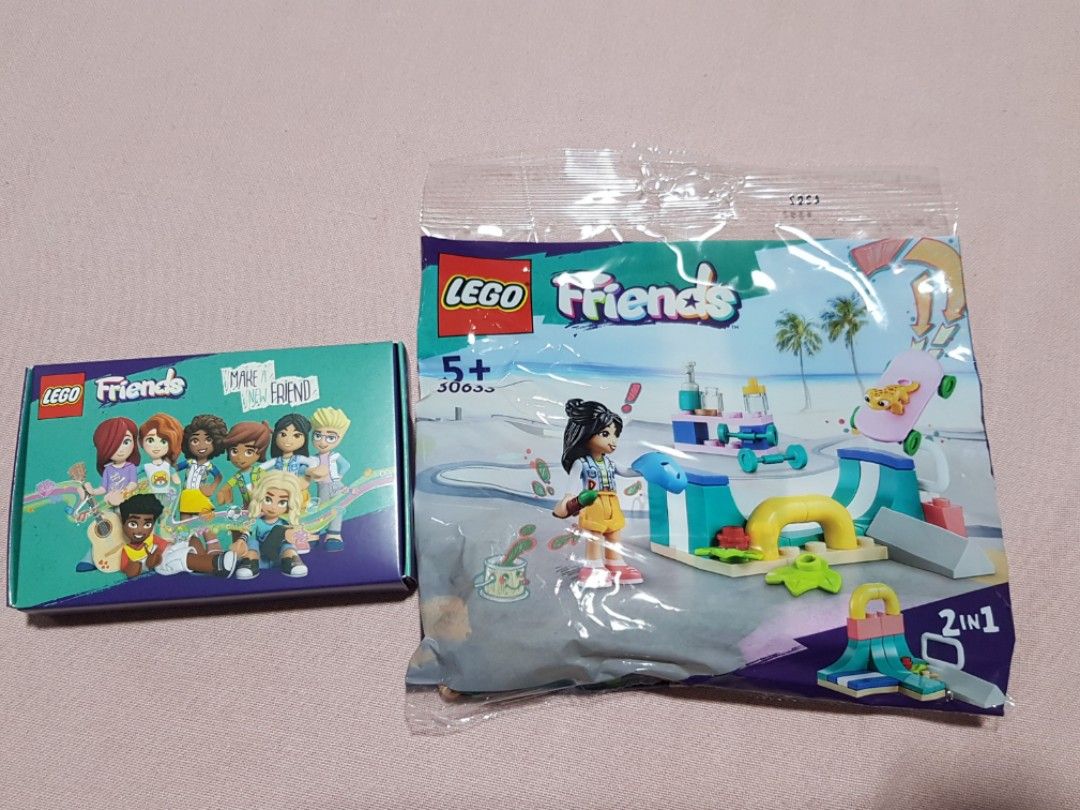 LEGO Friends 30633 Skate Ramp Character Pack Kit set, Hobbies