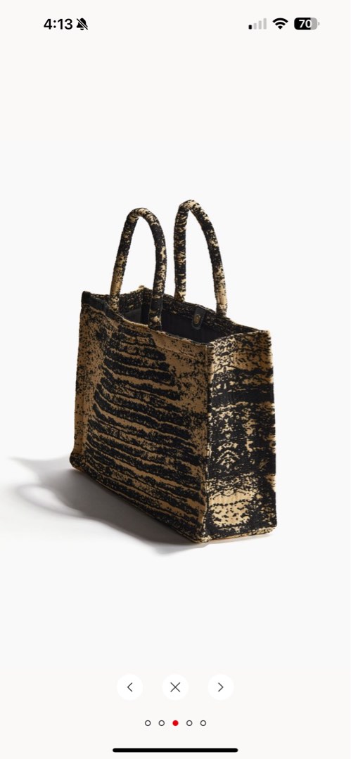 Limited edition H&M studio collection shopper, Women's Fashion