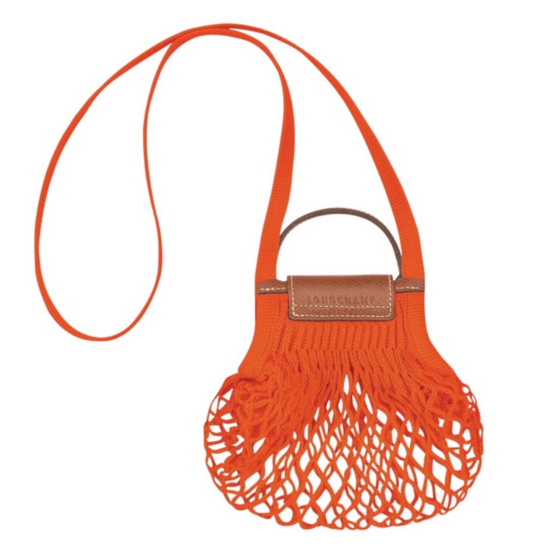 Longchamp Le Pliage Filet Sac porte travelers XS Orange, Luxury