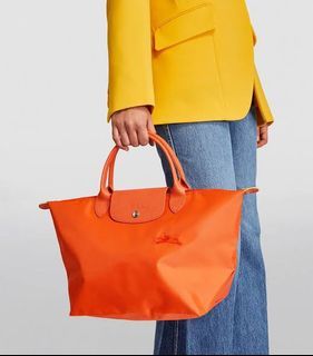 Longchamp Le Pliage Tote Bag in Orange
