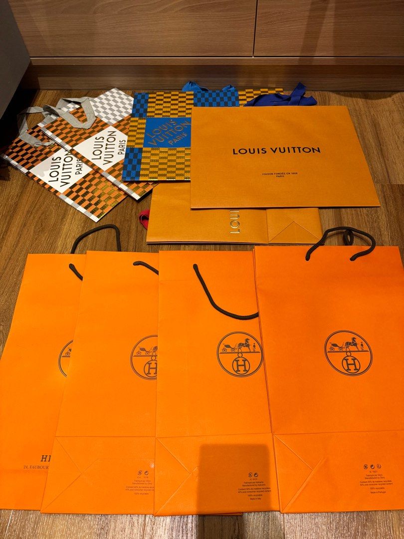 Louis Vuitton Hermes Paper Bag