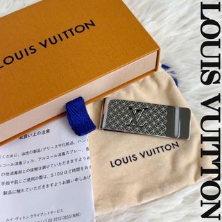 Louis Vuitton LV logo money clip w/Accessories