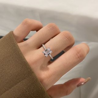 500+ Emerald cut diamond ring For Sale Women's Fashion
