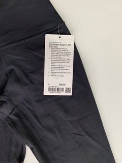 Lululemon Align High Rise Pant 28” - Black (Brand New with Tags)