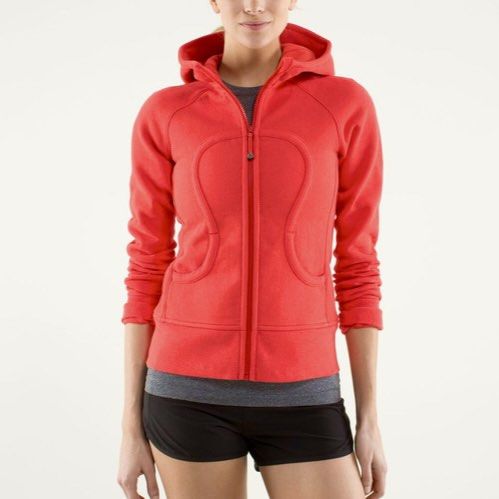 Lululemon red scuba hoodie shop