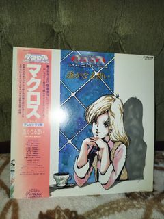 Macross VOL.4 Harukanaru Omoi JBX-25023 Vinyl Record 1983 w/OBI from JAPAN