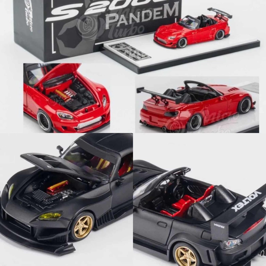 ミニカー 1/64 JOYRIDE HONDA S2000 1/64 JOYRIDE HONDA S2000（Micro Turbo 1/64 Honda S2000 Red