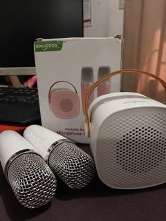 Mini portable karaoke speaker