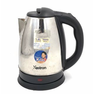 MK ASTRON 1.8Liters 1500W Stainless Steel Electric Water Heater Kettle Fast Boiling Coffee Espresso