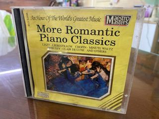 More Romantic Piano Classics - An Hour of the World’s Greatest Music Liszt Chopin Original CD - Used