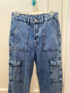 NEW Cargo Baggy Denim Jeans