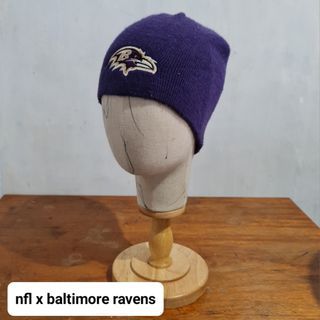 NFL x Baltimore Ravens Adult Bonnet Beanie