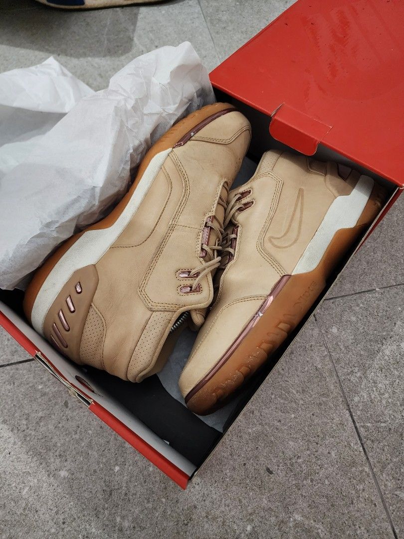 Nike Air Zoom Generation ASG QS Basketball LeBron James Vachetta Tan Wheat Brown