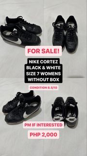 Nike Cortez B&W