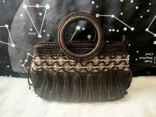 Nittaya Hand Crochet Thailand Bag