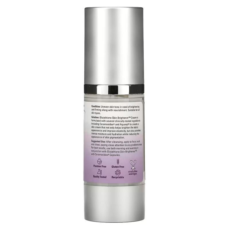 NOW Foods, Solutions, Glutathione Skin Brightener Cream (59 ml), Beauty & Personal Care, Face, Face Care Products on Carousell