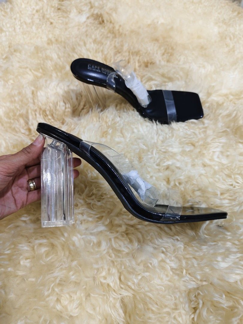Original Cape Robbin Lula Black heels Size 9 Women s Fashion Footwear Heels on Carousell