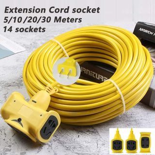 outdoor extension cord/5m/10m/20m/30m