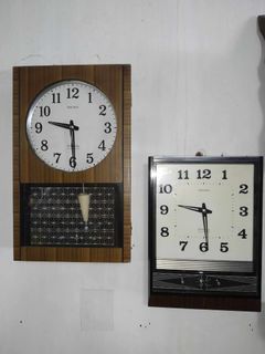 Package Antique Seiko Sonola Transistor Pendulum Wall clocks