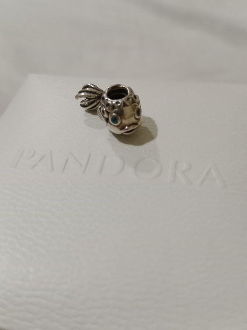 Pandora Charms Splish Splash Deep Blue Topaz