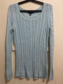 Pastel sweater knitted