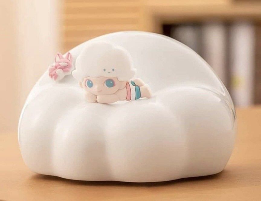 POP MART X DIMOO Live with Dreams Dating Series Marshmallow