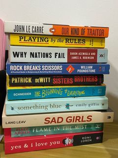 Preloved Books Fiction and Nonfiction